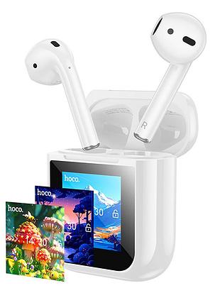 Беспроводные tws наушники hoco ew80 magnificent with touch screen white