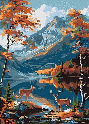 Картина за номерами природна магія. краєвид 30*40 см ідейка kho 6644