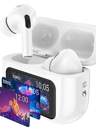Беспроводные tws наушники hoco ew72 lite soar with touch screen white