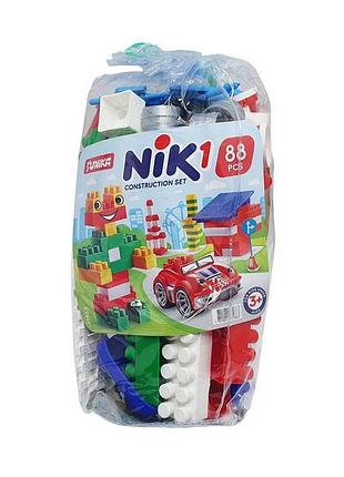Детский конструктор с большими деталями "nik-1" 71863, 88 деталей