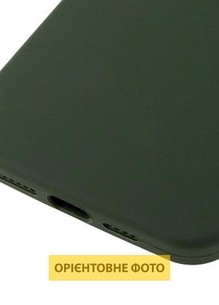 Чохол silicone case (aa) logo with magsafe для apple iphone 17 pro max (6.9") зелений / cyprus green 5