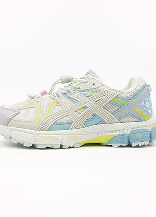 Asics gel kahana 8 сірі з блакитним 40
