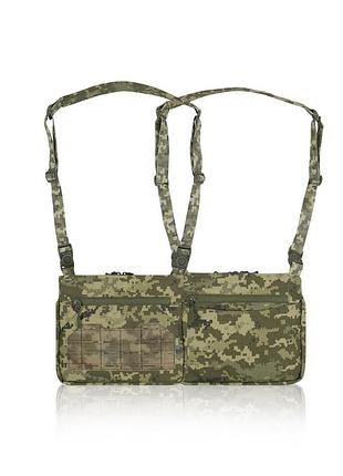 Сумка смарт через плечо «tactic city bag» — пиксель