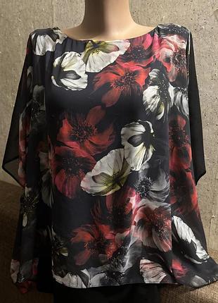 Блуза з підкладкою батал