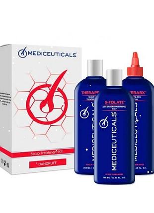 Набір від лупи mediceuticals scalp treatment dandruff kit