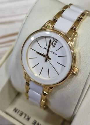 Часы женские anne klein ak/3878wtgb оригинал в коробке анна кляйн