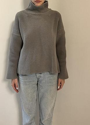 Светр nuga сірого кольору one size