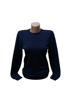 Кофта термо из шерсти janus синяя