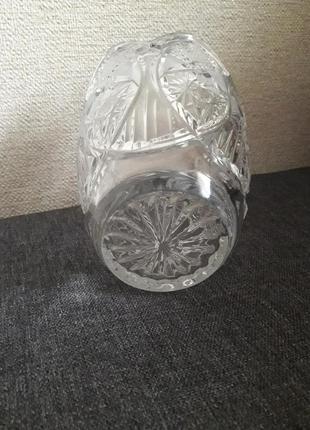 Шикарна кришталева ваза3 фото