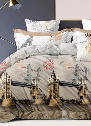 Постельное белье сатин путешествие семейный