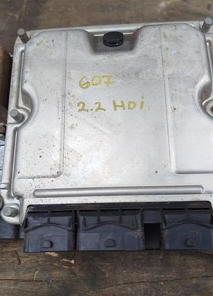 Блок управління двигуном 92051376 peugeot 607 2.2 hdi пежо