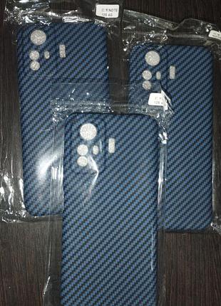 Стильний карбоновий чохол colorway slim pc для xiaomi redmi note 12s