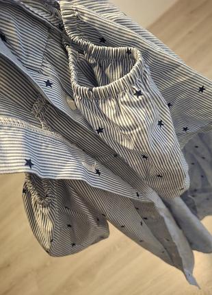 Платье рубашка  в звездочки 5