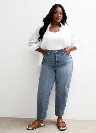 Жіночі джинси  мом великий розмір