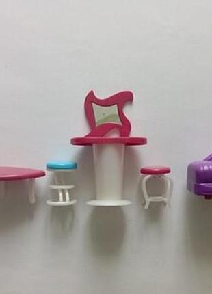 Диван зеркало стол стул мебель куклы лил братс братц братз lil bratz мга mga.