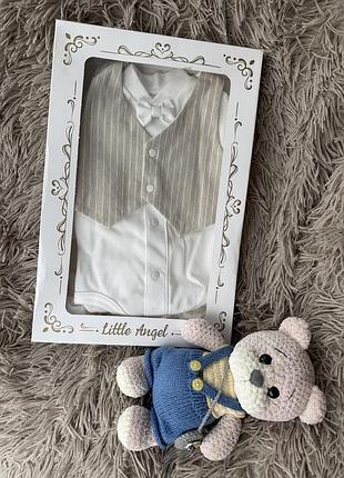 Святковий костюм для хрещення на хлопчика