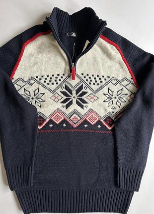 Светр шерстяний crane норвезький стиль