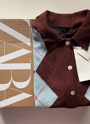 Zara поло короткий рукав