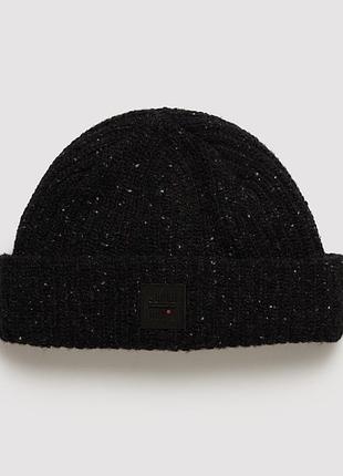 Чоловіча шапка біні superdry surplus tweed.