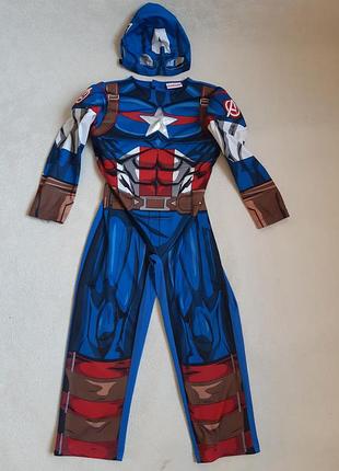 Карнавальний костюм  капітан  америка  5-6р