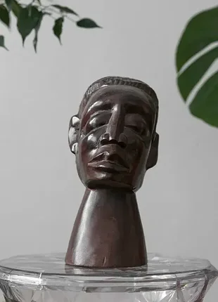 Винтажная деревянная статуэтка ручной работы ремесленная скульптура декор