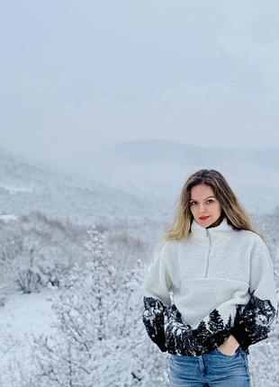 Дуже красива кофта шерпа