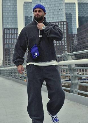 Чоловічий костюм фліс баранець