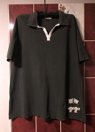 Футболка подовжена 60-64 розмір