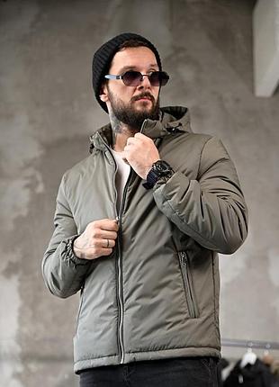 Демісезонна куртка calipso haki рп7447(k4 2 - 03)