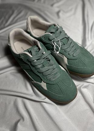 Кеди зелені в стилі ретро reserved