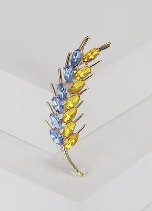 Брошь колосок