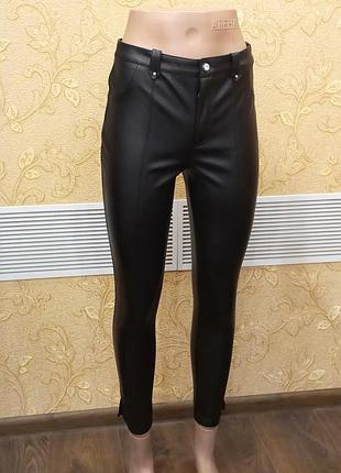 Штани шкіряні (екошкіра)