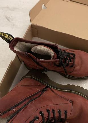 Чоботи ботинки dr.martens нубук натуральний
