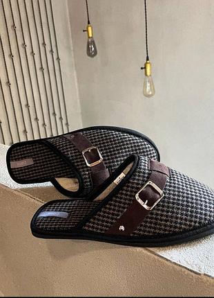 Чоловічі домашні тапочки. легкі тапочки з акрилу, анатомічна підошва eva