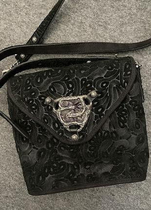 435 сумка с аметистами винтаж