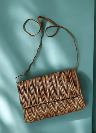 Ремінь для сумки шкіряний ремінь коричневий пасок для сумки плечевий ремінь довгий 2