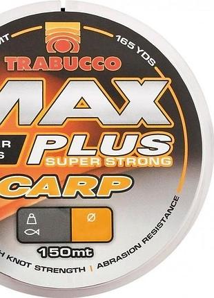 Жилка trabucco max plus carp 150mt 0.28mm 6.85kg