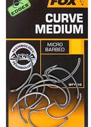 Гачки fox edges armapoint curve shank medium size 6