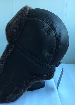 Шапка ушанка мужская женская из овчины