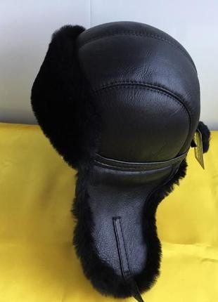 Шапка ушанка мужская женская из овчины