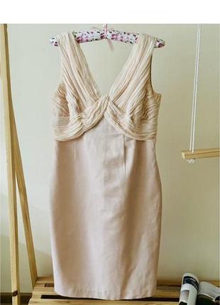 Плаття fenn wright manson пудрове котонове m/l