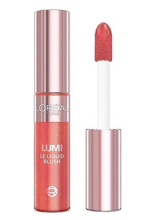 Рум'яна loreal paris blush of paradise 625 - gold pink, 9 г