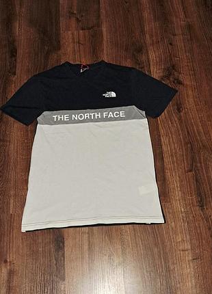 Мужская уникальная футболка the north face с большим лого оригинал