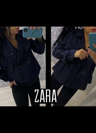 Пиджак жакет тренч zara