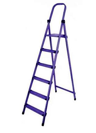 Стремянка металева 6 сход. (квадрат) тм технолог