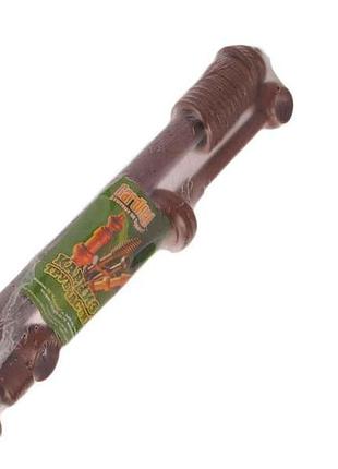 Карниз трубчатый 2.40м орех (без шины) тм кардинал