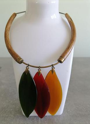 Колье подвес бусы nature bijoux