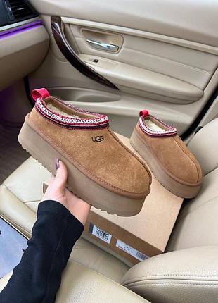 Ugg tasman platform chestnut 10