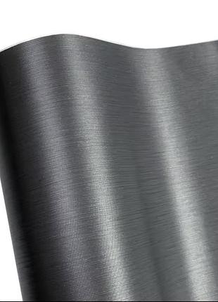 Пленка шлифованный алюминий серая 50х152 см