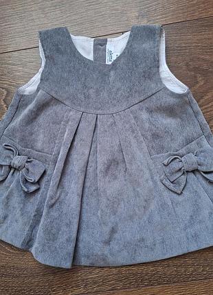 Вельветовый сарафан